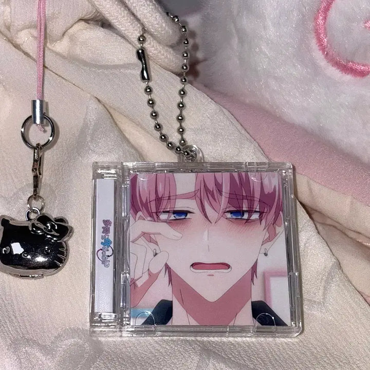[BUNJANG] Tamon NFC Double-Sided Acrylic CD Keychain / [타몬군 지금 어느쪽] NFC 눈물 타몬 양면 아크릴 CD 키링