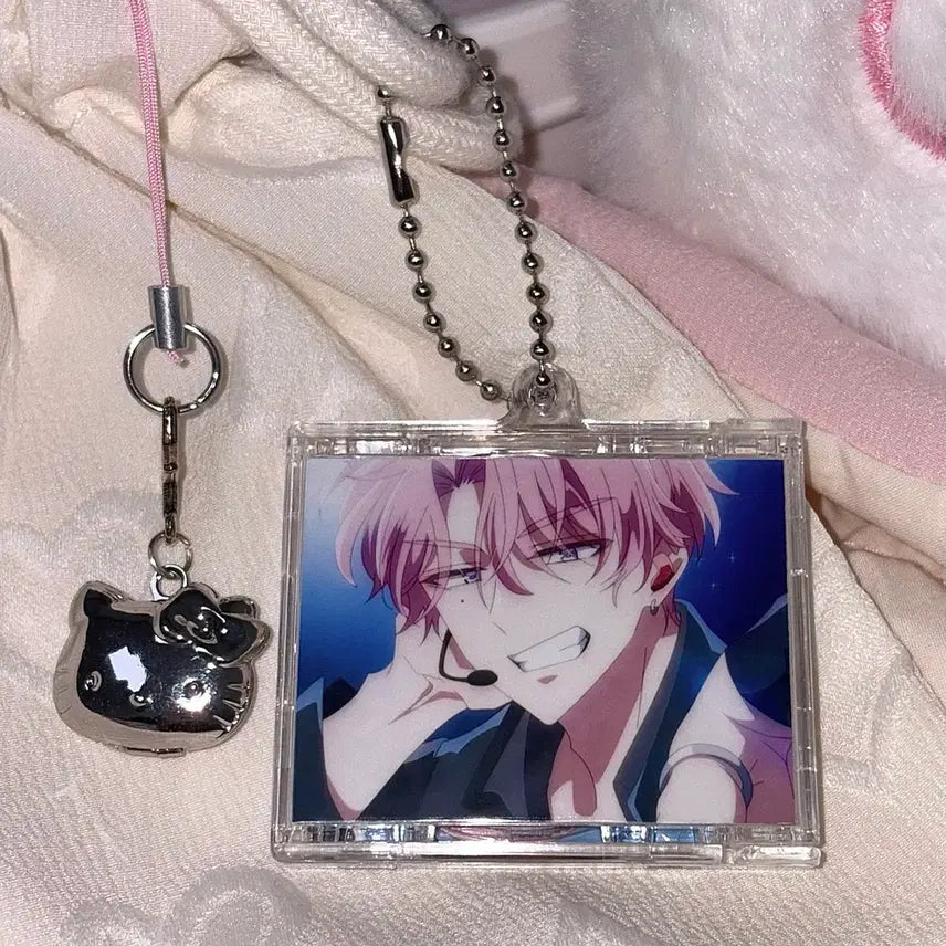 [BUNJANG] Tamon NFC Double-Sided Acrylic CD Keychain / [타몬군 지금 어느쪽] NFC 눈물 타몬 양면 아크릴 CD 키링