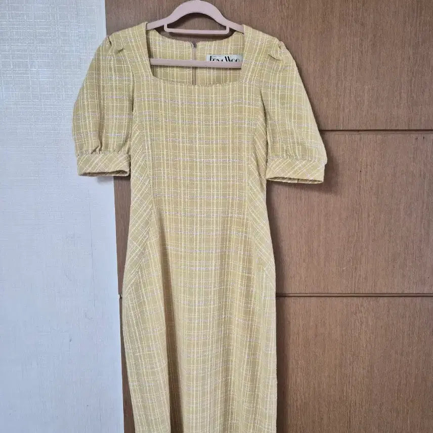 [BUNJANG] Fayewoo Tweed Long Dress / 페이우 트위드원피스