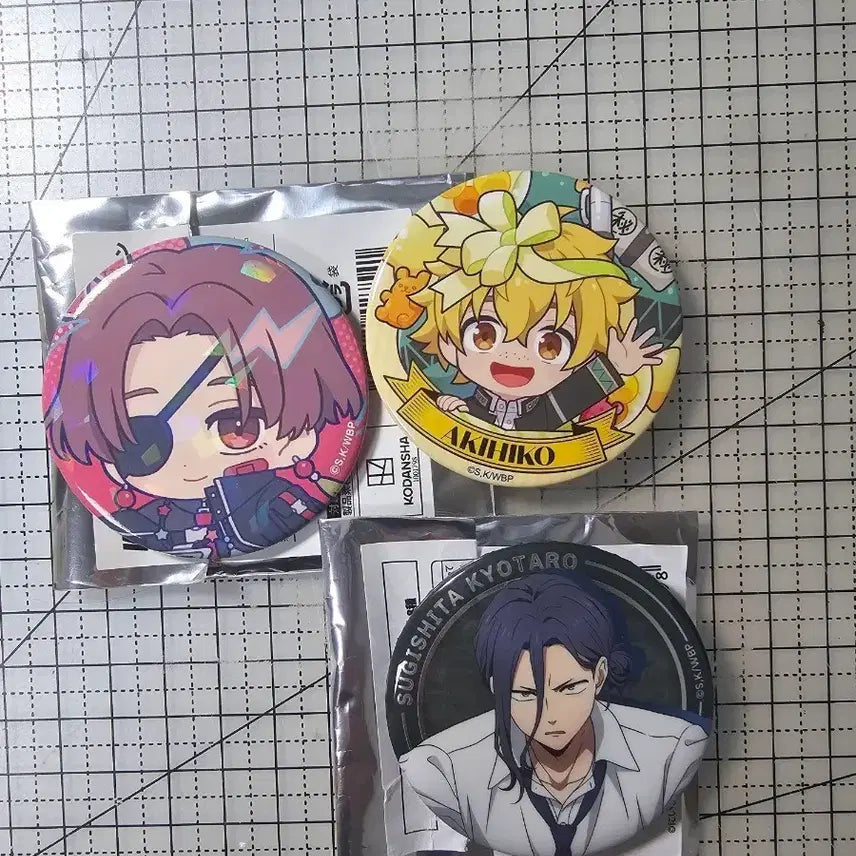[BUNJANG] Winbre S.O. Re-i S.UGISHITA Can Badge / 윈브레 스오 니레이 스기시타 캔뱃지