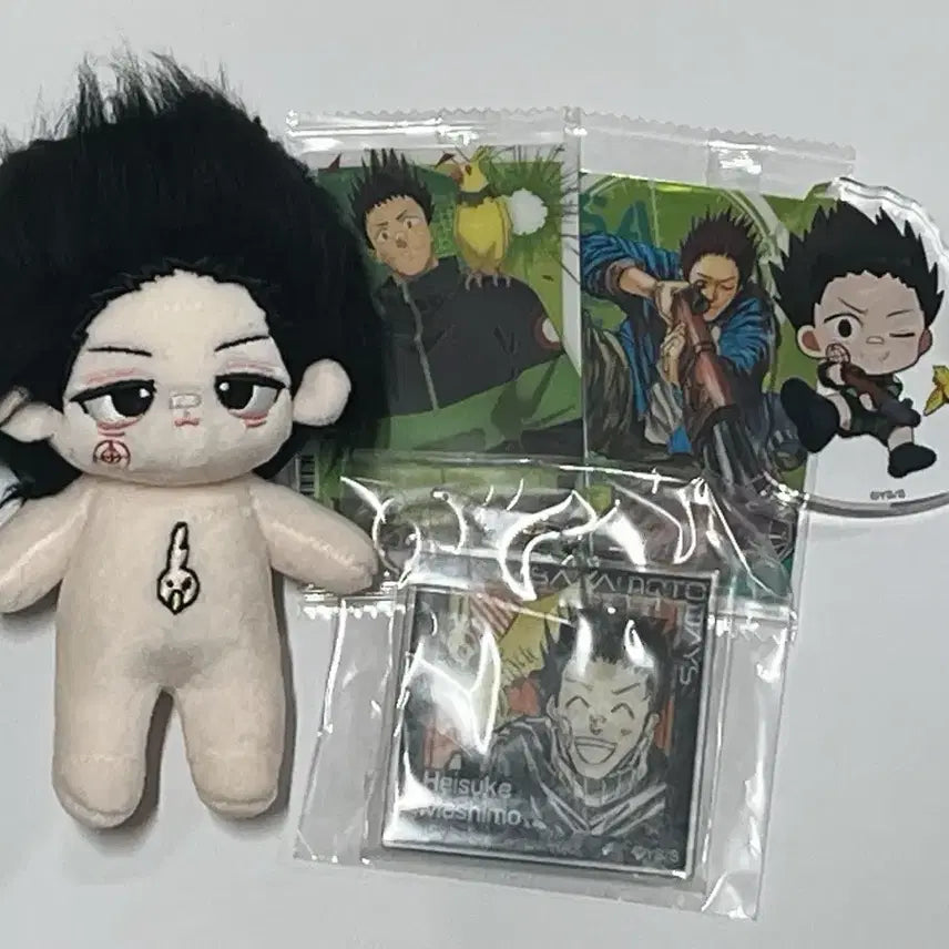 [BUNJANG] Sakamoto Days Heisuke Tower Records Acrylic Nui Doll Wafer / 사카모토 데이즈 사카데이 헤이스케 타워레코드 아크릴 누이 인형 웨하스