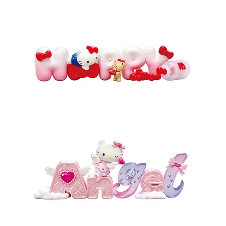 [BUNJANG] Sanrio Hello Kitty Word Collectionrement Angel Figure / 키티 워드 컬렉션 리멘트 Angel