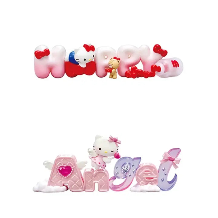 [BUNJANG] Sanrio Hello Kitty Word Collectionrement Angel Figure / 키티 워드 컬렉션 리멘트 Angel