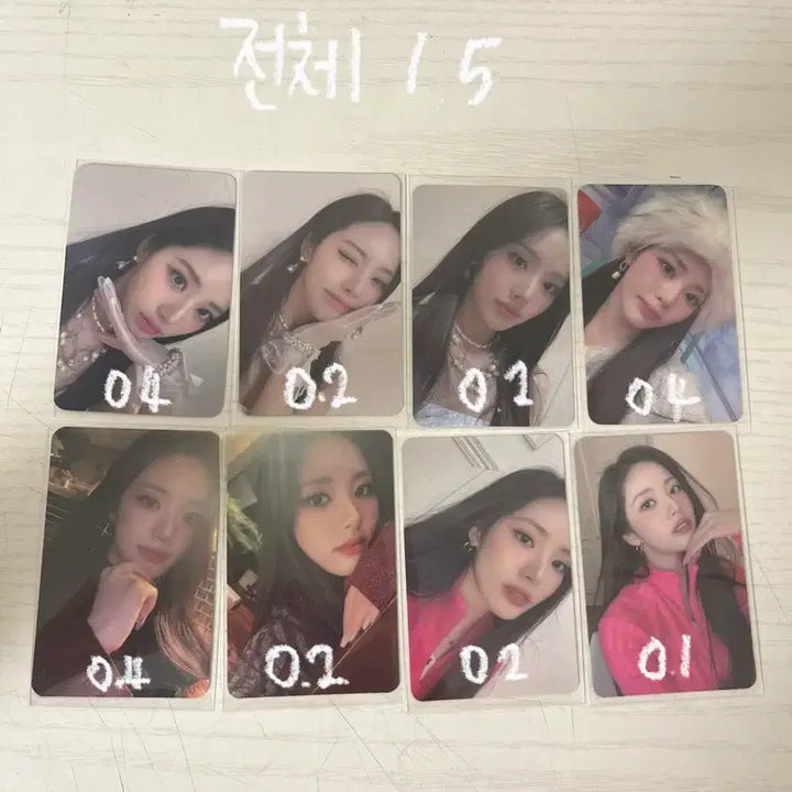 [BUNJANG] fromis_9 Jiwon Photocard Bundle Set / 프로미스나인 박지원 포카 양도