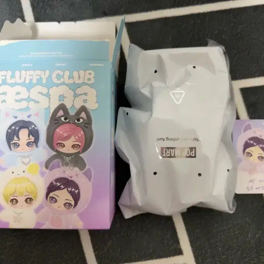 [BUNJANG] Popmart Aespa Fluffy Ningning Plush / 팝마트 에스파 플러피 인형 닝닝 rwe 뤠
