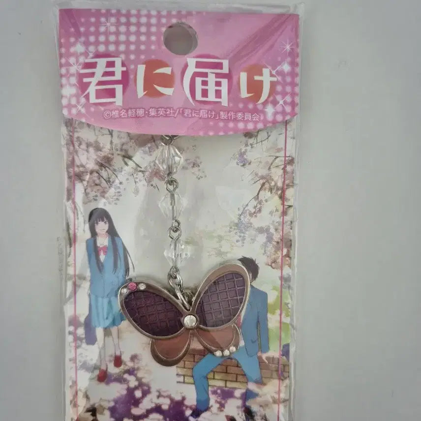 [BUNJANG] A Little to the Left Butterfly Hairpin &amp; Phone Strap / 희귀) 너에게닿기를 공식굿즈 나비 머리핀, 휴대폰 스트랩