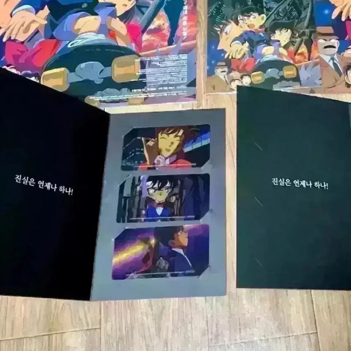 [BUNJANG] Detective Conan The Phantom of the Past / The Raven Chaser / The Darkest Nightmare Lenticular Card &amp; Poster Set / 명탐정 코난 시한장치의 마천루 포스터 포토카드세트 척안의잔상 아이맥스메인