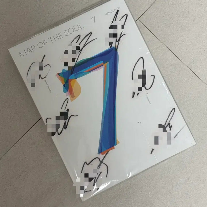 [SOLD OUT] 방탄소년단 BTS 친필 싸인 앨범 MAP OF THE SOUL 7
