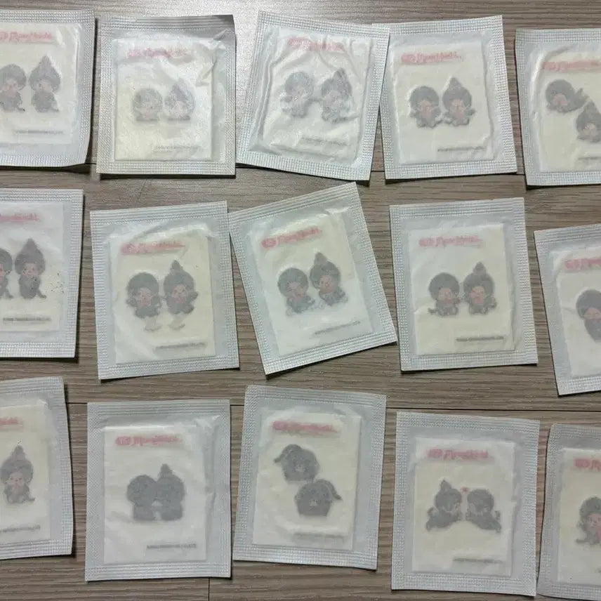[BUNJANG] Monchhichi Sticker Set (15 Types) / 몬치치 띠부씰 15종 판매