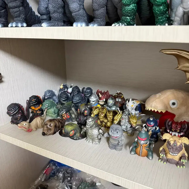 [BUNJANG] Godzilla Sofubi Puppet Mascot Set / 고질라 소프비 퍼펫 마스코트 1 세트