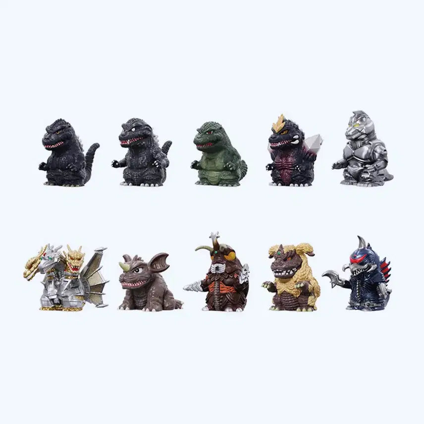 [BUNJANG] Godzilla Sofubi Puppet Mascot Series 3 Set / 고질라 소프비 퍼펫 마스코트 3 세트