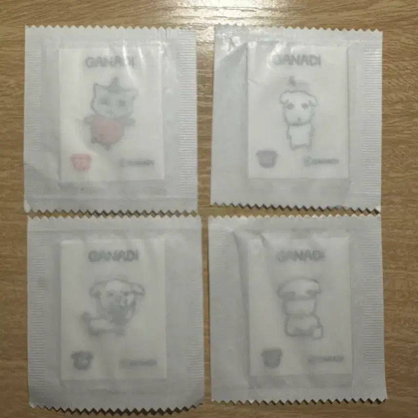 [BUNJANG] Ganadi Ttibu-seal Bundle Set (21, 22, 36, 40) / 가나디 띠부씰 21, 22, 36, 40 일괄
