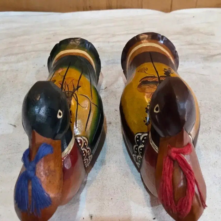 [BUNJANG] Wooden Mandarin Ducks / 사이즈 좋고 이쁜 목각 원앙