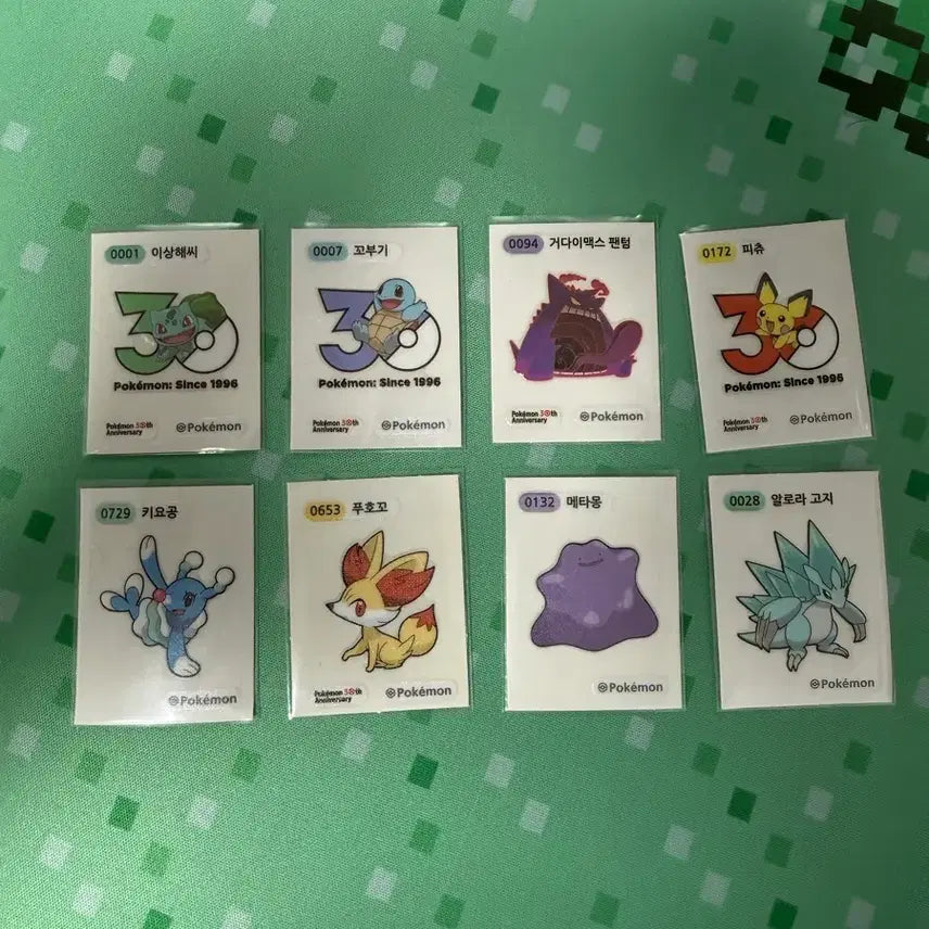 [BUNJANG] Pokemon Stickers Collection / 포켓몬 띠부씰 판매합니다.