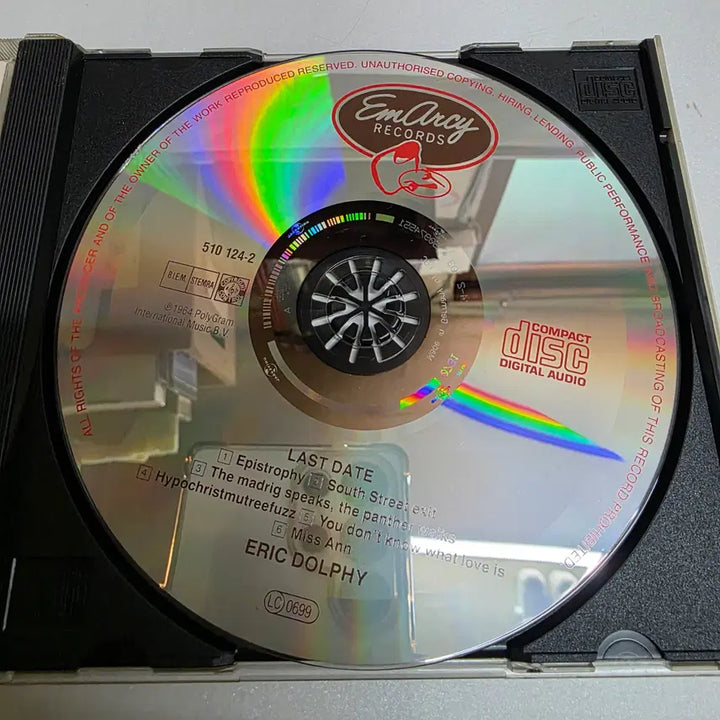 [BUNJANG] Eric Dolphy Last Date CD / Eric Dolphy - Last Date 에릭 돌피