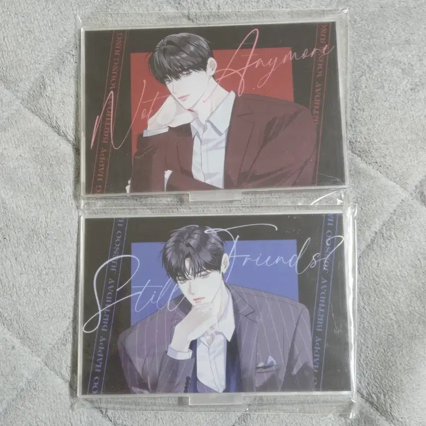 [BUNJANG] Garbage Time Jeon Young-jung / Sung Joon-soo "Bread Joon" Acrylic Standee (Sealed) / 가비지타임 갑타 전영중 성준수 빵준 빵준온 제적님 아크릴스탠드 미개봉