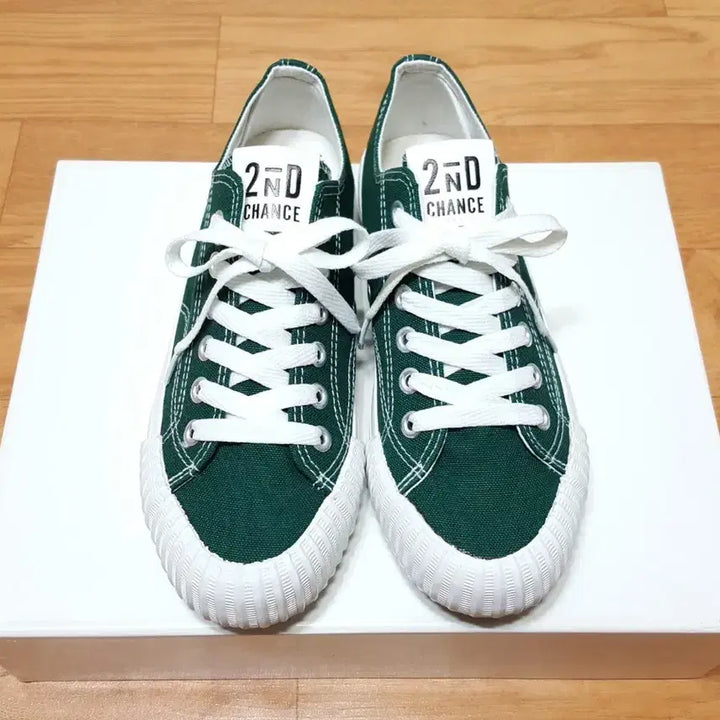 [BUNJANG] SPAO Magic Cushion Toe Cap Canvas Shoes / 새상품)슈펜 매직쿠션 토캡 남녀공용 캔버스화/단화 250-볼날씬255