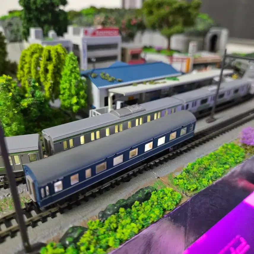 [BUNJANG] Z Scale Tokyo Marui PROZ EF65-500 Electric Locomotive with 7 Sleeper Cars / z게이지 1/220 도쿄 마루이 PROZ EF65-500 침대 객차 7량