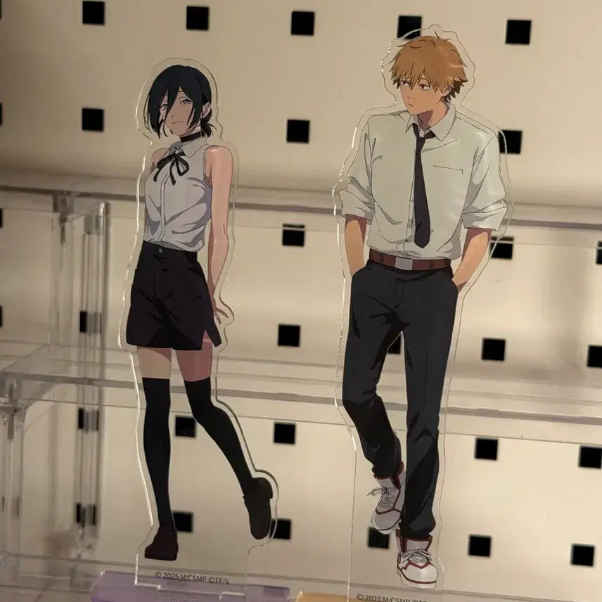 [BUNJANG] Chainsaw Man Akane Sawatari Japan Pop-up Acrylic Standee Bundle Set / 체인소맨 레제 덴지 일본 재팬 팝업 아크릴스탠드 일괄 양도 판매