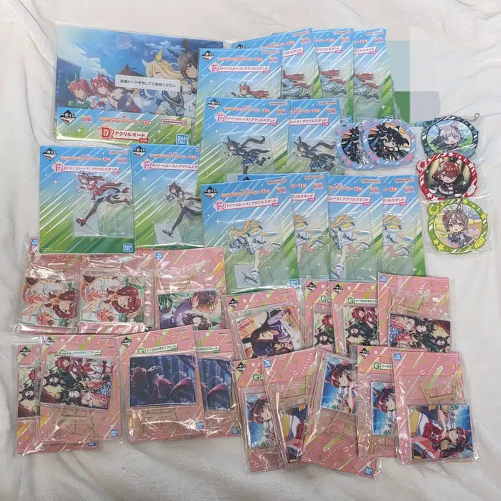 [BUNJANG] Uma Musume Ichiban Kuji Part 13 Sub-Prize Bundle Set / 우마무스메 이치방 쿠지 13탄 하위상 일괄 제일복권