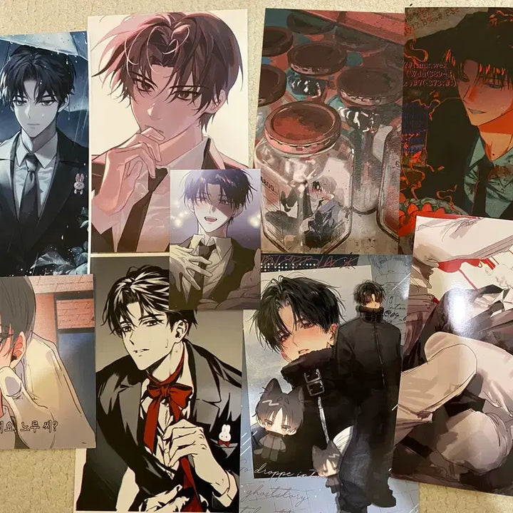 [BUNJANG] Sollum Ghostly Commute Postcard &amp; Photo Card Set / 솔음 괴담출근 괴출 엽서 및 프박