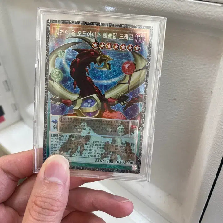 [BUNJANG] Yu-Gi-Oh! Grandmaster Rare "Sichuan Dragon Eyes Pendulum Dragon" Limited Edition / 사천의용오드아이즈펜듈럼드래곤 그랜드마스터레어판매합니다