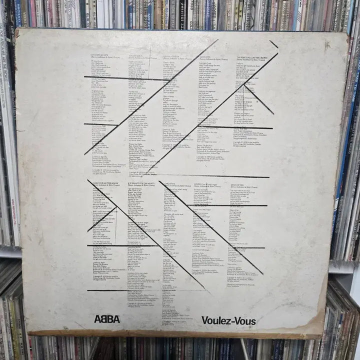 [BUNJANG] ABBA Voulez-Vous LP Vinyl Record / ABBA Voulez-Vous LP판