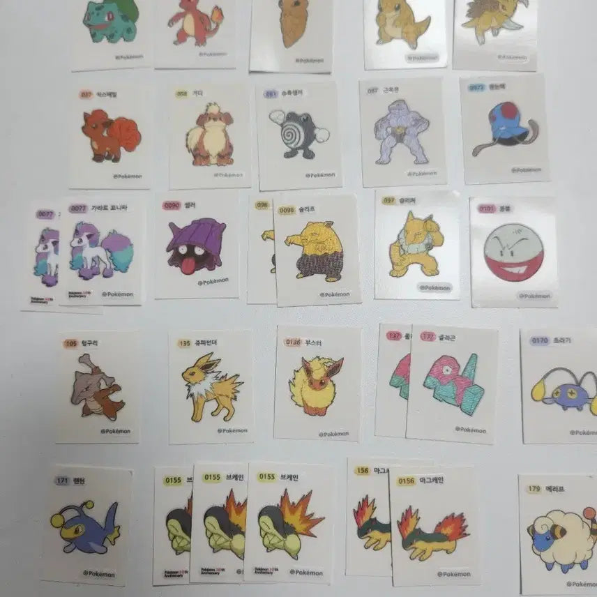 [BUNJANG] Pokemon Stickers for Trade / 포켓몬 띠부실 교환 원해요