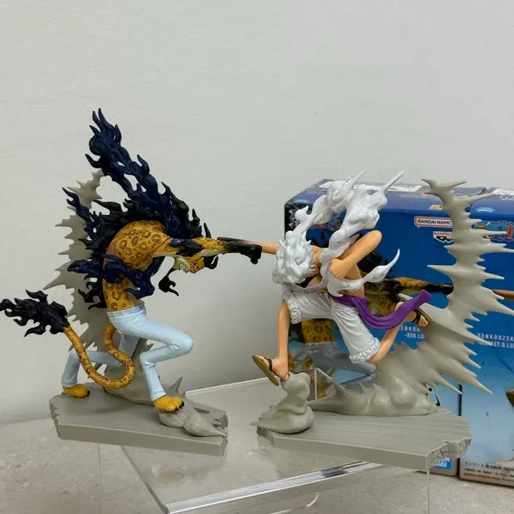[BUNJANG] Banpresto One Piece Luffy vs. Rob Lucci Figure Set / 원피스 루피 vs 로브루치 반프레스토 피규어