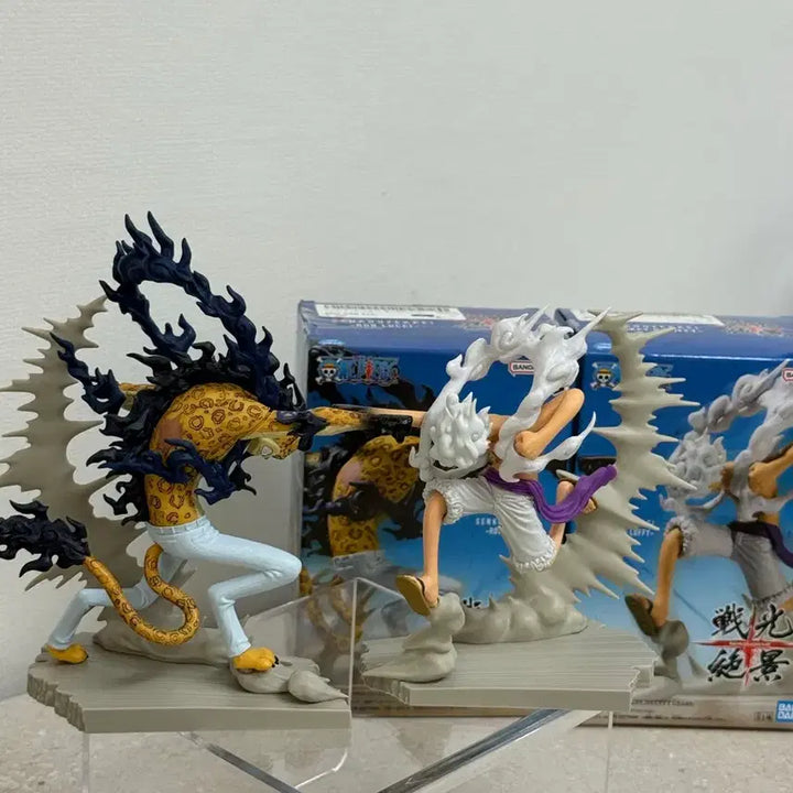 [BUNJANG] Banpresto One Piece Luffy vs. Rob Lucci Figure Set / 원피스 루피 vs 로브루치 반프레스토 피규어