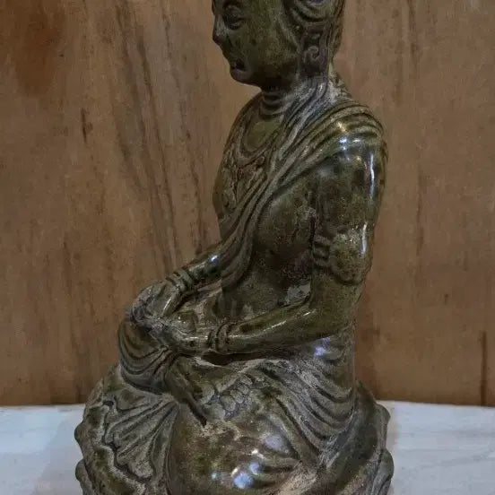 [BUNJANG] Unspecified Period Celadon Porcelain Buddha Statue / 연대미상 청자 도자기 불상