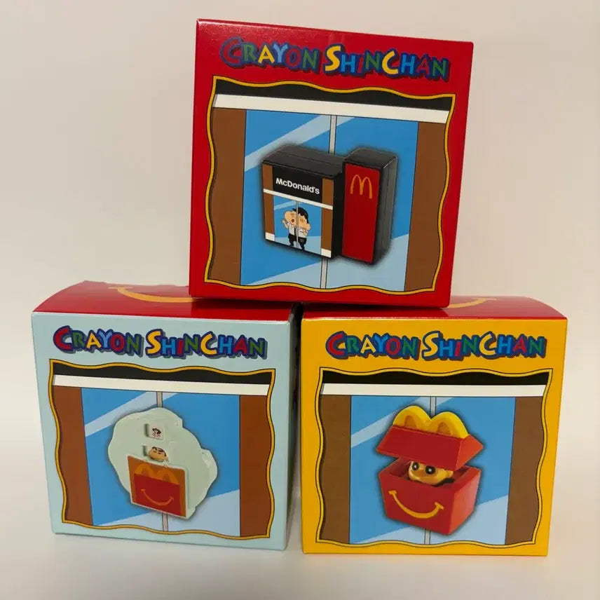[BUNJANG] Shin-chan 3-Piece Bundle (Sealed) / 해피밀 짱구 3종 일괄 (미개봉)