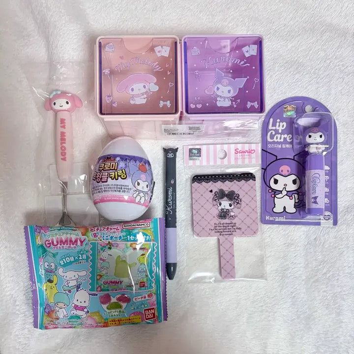 [BUNJANG] Sanrio Characters Kuromi My Melody Goods Bundle Set / 산리오 캐릭터즈 쿠로미 마이멜로디 굿즈 일괄 판매
