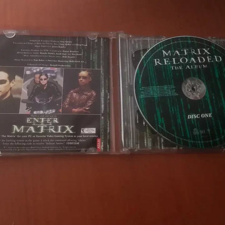 [BUNJANG] The Matrix Reloaded OST CD / OST영화음악cd Matrix Reloaded 랍좀비 RATM 린킨파크