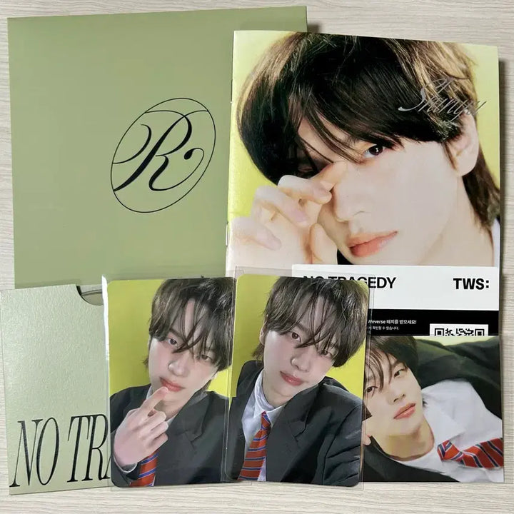 [BUNJANG] TWS Compact Rush ShinYu Album Photocard Set / 투어스 컴팩트 rush 신유 풀셋 세트 앨범 포카 no tragedy