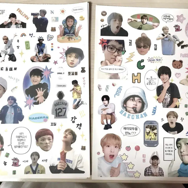 [BUNJANG] Haechan Unofficial Sticker / 해찬 비공굿 스티커