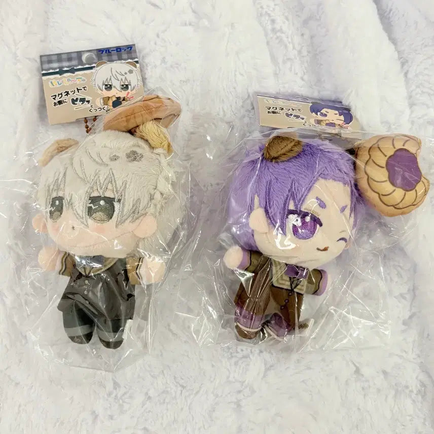 [BUNJANG] Blue Lock Cookie Bear Plush Set (Nagi, Reo) / 블루록 쿠키베어 누이피스 누이 나기 레오 세트