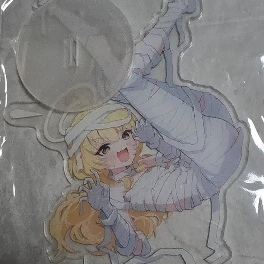 [BUNJANG] Blue Archive Halloween Yoshimi Acrylic Stand 15cm / 블루아카이브 할로윈 붕대 요시미 아크릴 스탠드 15cm 미개봉