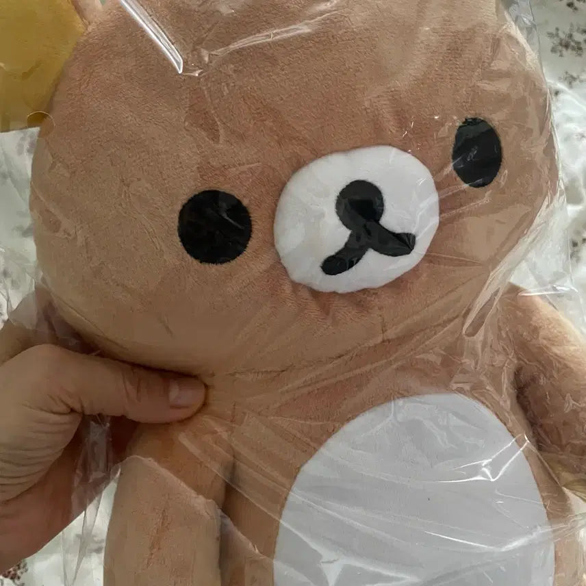 [BUNJANG] San-X Rilakkuma Plush Backpack / 리락쿠마 인형 배낭 백팩 캐릭터가방 귀여운배낭