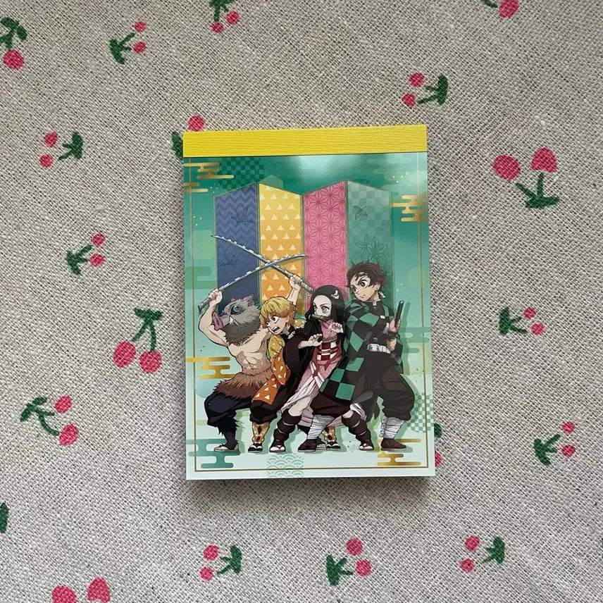 [BUNJANG] Demon Slayer Mini Memo Pad / 귀멸의칼날 미니 메모지