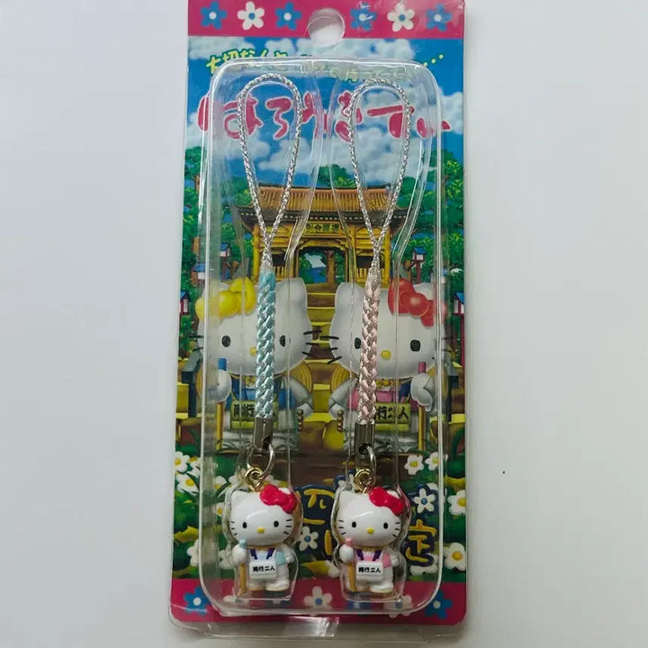 [BUNJANG] Sanrio Hello Kitty Marathon Box Strap / 산리오 헬로 키티 마라톤 박스형 스트랩 고전