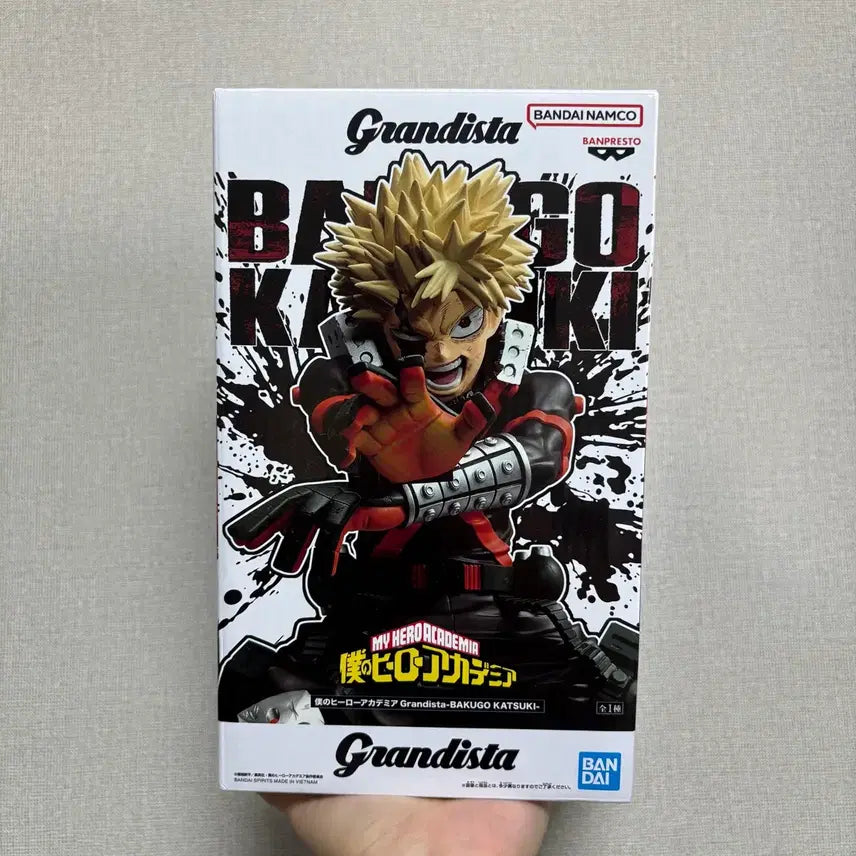 [BUNJANG] My Hero Academia Bakugo Grandista Figure / 나의 히어로 아카데미아 나히아 히로아카 바쿠고 그란디스타 피규어