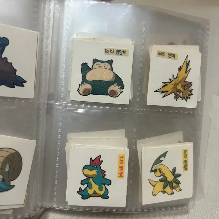 [BUNJANG] Pokemon Sticker Collection / 포켓몬 띠부띠부씰 모음