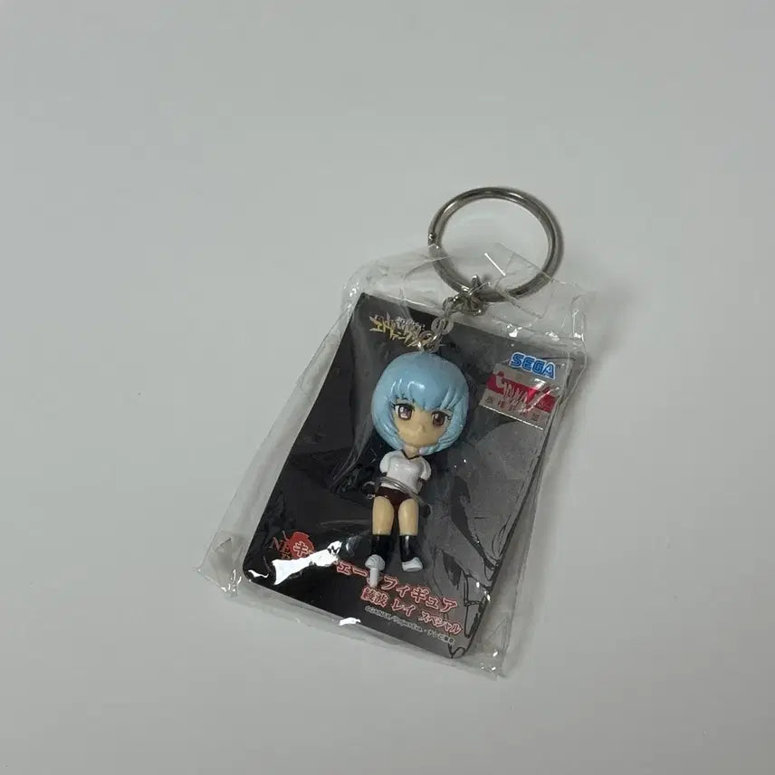 [BUNJANG] Evangelion Ayanami Rei Classic Figure Keychain / 에반게리온 아야나미 레이 고전 피규어 키링 | 아스카 쿠지 메지루시 가챠