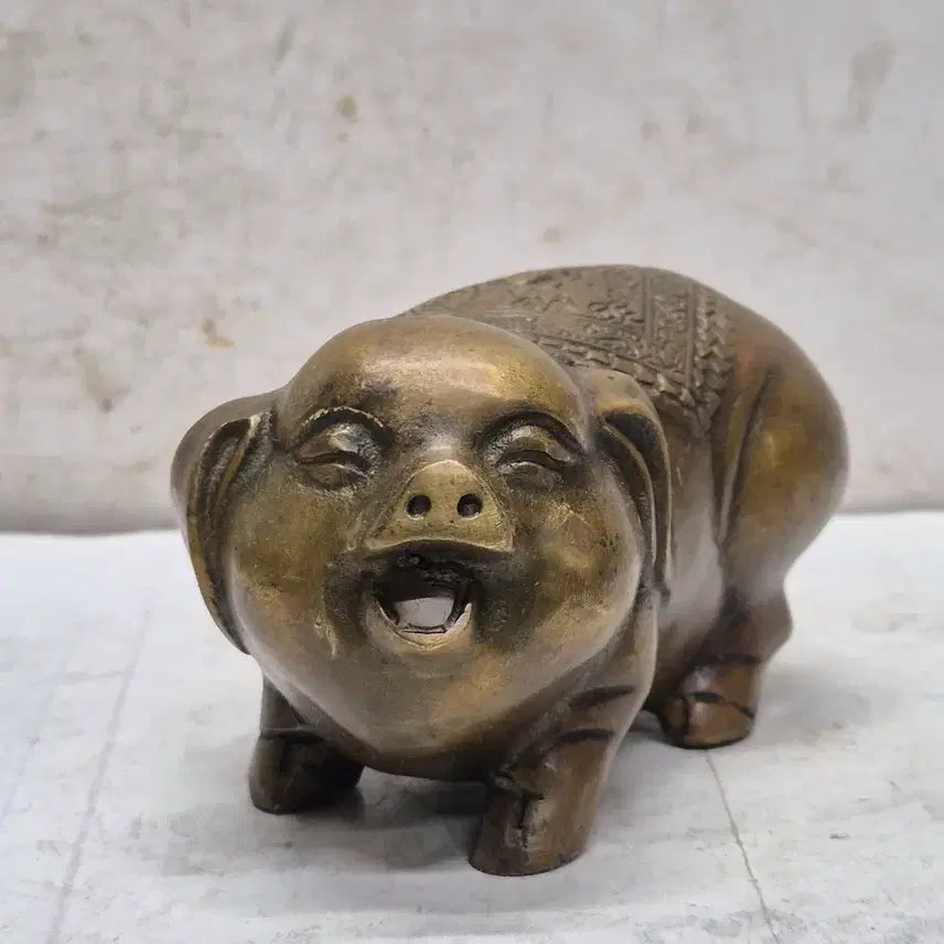 [BUNJANG] Ceramic Pig Figurine (Prosperity) / 이쁜 동 제품 돼지 (다산) (다복) (431)