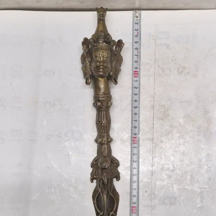 [BUNJANG] Brass Vajra / 황동 금강저 (432) (택배비 따로)