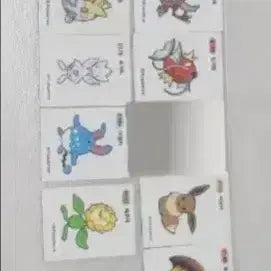 [BUNJANG] Pokemon Stickers / 포켓몬 띠부실(4자리수)판매합니다
