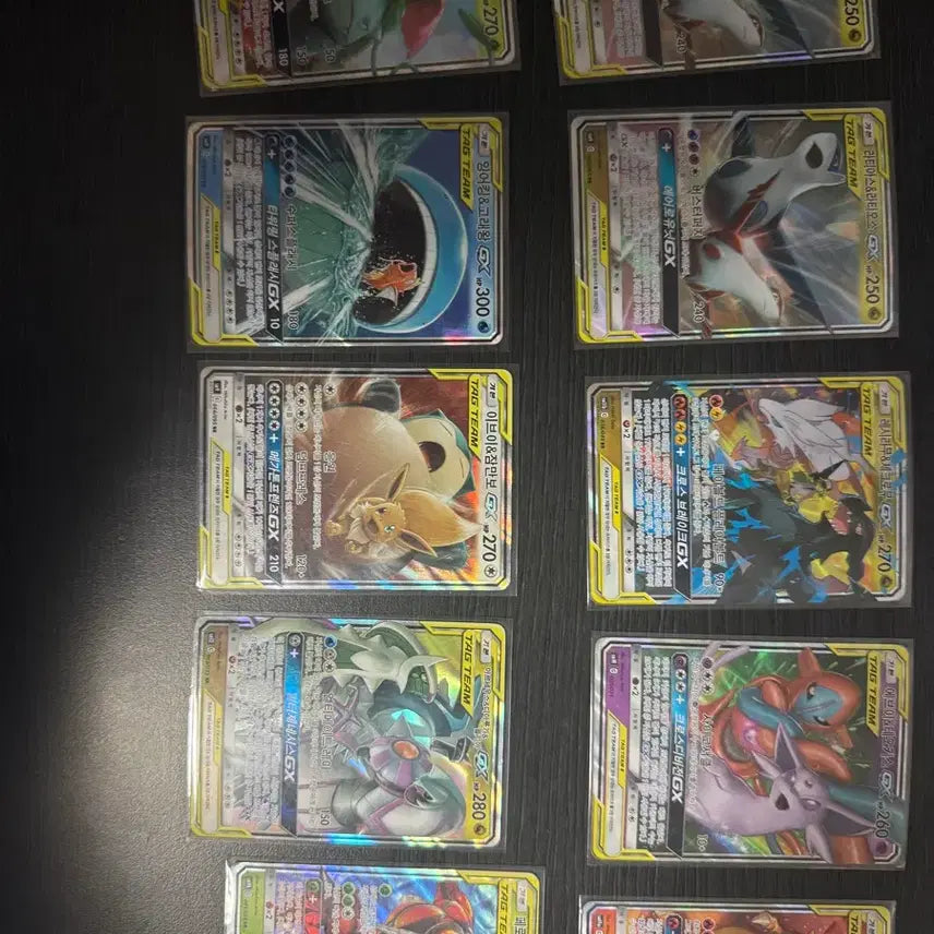 [BUNJANG] Pokemon Tag Team Trading Cards Bundle Set / 포켓몬카드 판매합니다 Tag team