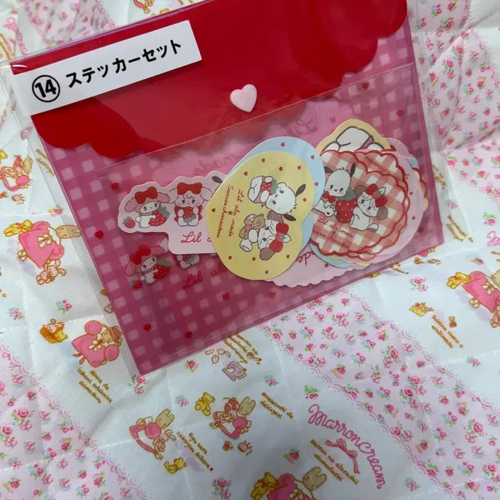 [BUNJANG] Sanrio x Miko Collaboration Kuji Sticker Set / 산리오 미코 콜라보 쿠지 스티커세트