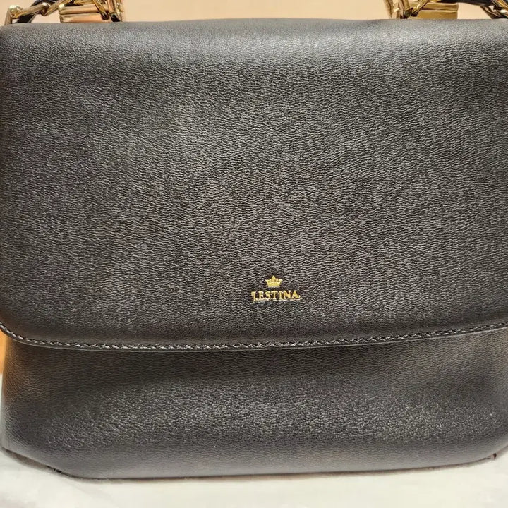 [BUNJANG] J.ESTINA Black Chain Shoulder Bag / 제이에스티나 블랙 체인 숄더백
